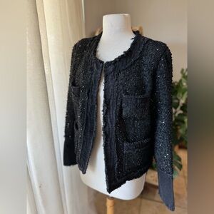 Black Tweed‎ Jacket